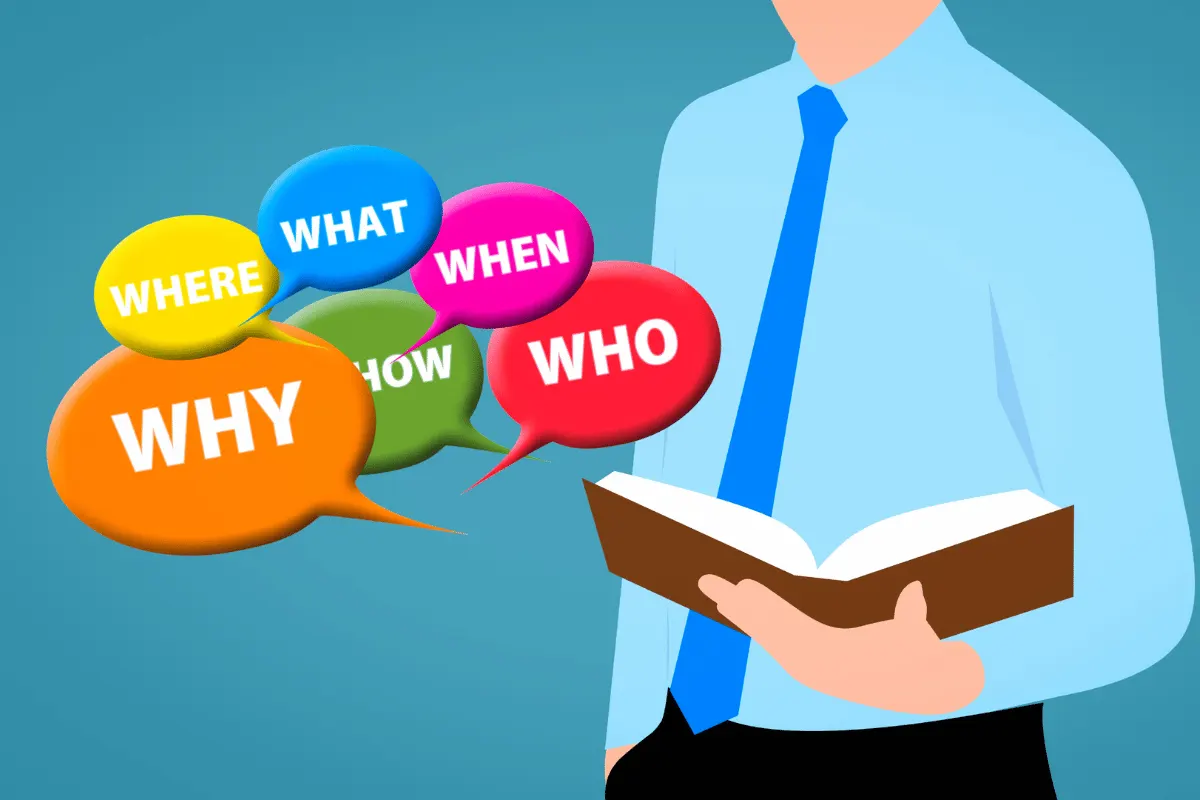 search query answer graphic