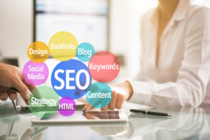 digital marketing SEO concept