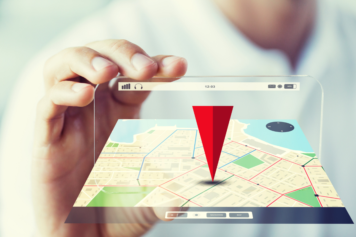 google maps location