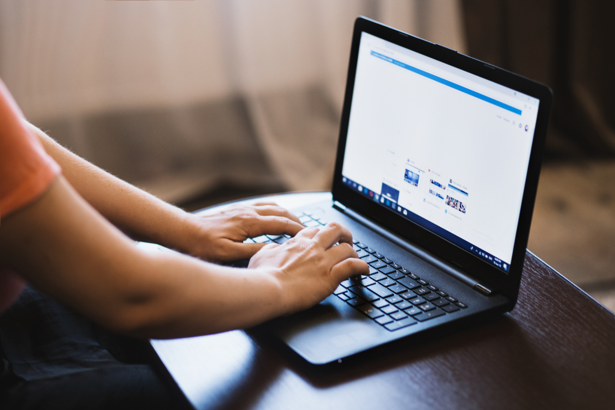 people searching online