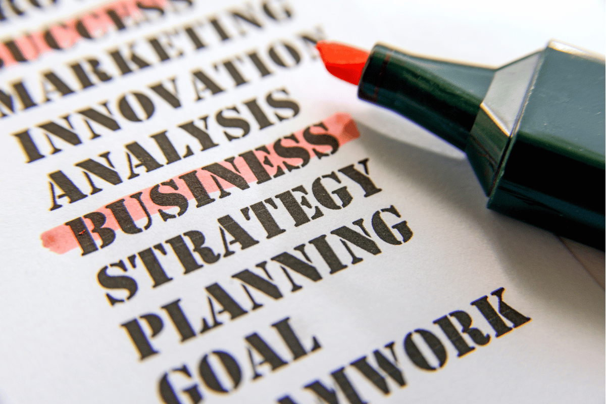 highlighted business