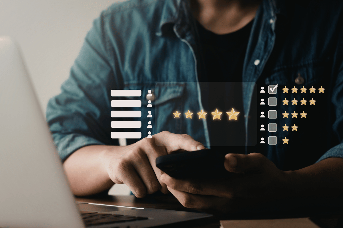 online reviews are public